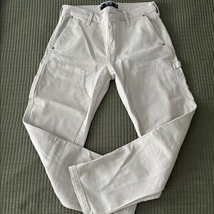 Hollister Men's Cream Jeans